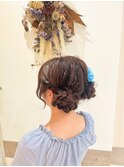 お祭り映えツインお団子