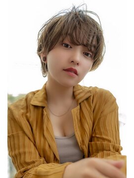 ドリップ バイ ハバナ 原宿(driP. by HAVANA) 20代30代大人美人ショートボブ/小顔ショートヘア/マロンベージュ