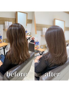 ミラバイケンジ 藤沢(Mira by KENJE) 白髪ぼかし　脱白髪染め　【藤沢　藤沢駅】