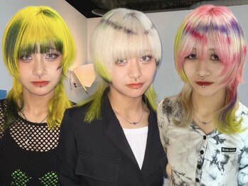 クリム(qulim)の写真/<ブリーチ特化>ハイトーン~裾カラー,インナーカラーお任せ*[岐阜駅/ブリーチ/ハイトーン/髪質改善/学割U24]