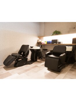 貸切を味わえるプライベートサロン♪ゆったりとした時間と雰囲気でリラックスして施術が受けられます。