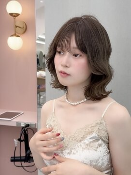 ロンドリゼル 札幌(Lond RiseL) ◯ オリーブグレー/韓国/レイヤーカット/髪質改善/縮毛矯正/札幌