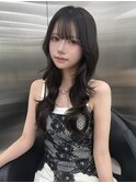 ダークグレー/ダークアッシュ/ハッシュカット/韓国レイヤー l