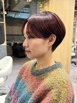 トレ バイ ソイ 大阪梅田(tre by soi)&nbsp;ハンサムショート×暖色カラー