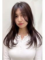 イーズ 鎌倉(e's)&nbsp;《e'sイーズ鎌倉》美髪に見せるカシスカラー/毛先まで美しい色味