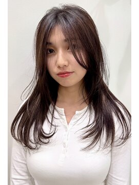 イーズ 鎌倉(e's) 《e'sイーズ鎌倉》美髪に見せるカシスカラー/毛先まで美しい色味