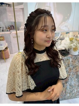 モナ 髪質改善(MONA) 【MONA】ヘアセット/結婚式/お呼ばれヘア/ヘアアレンジ