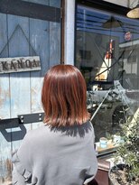 カノア(kanoa)&nbsp;色変オレンジボブ
