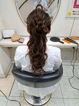ビューティサロン東京堂 ポニーテール~おだんご