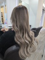 グランディールヘアデザイン(grandir hairdesign)&nbsp;プルエクステ/ハイライト/ロングヘア/千葉