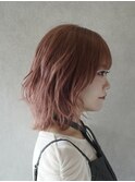 ダークパープル/ナチュラルショート/ミルクブラウン/夏/大宮