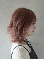 エルズ 大宮店(ailes) ダークパープル/ナチュラルショート/ミルクブラウン/夏/大宮