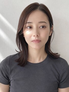 ヘイ 松本店(HEY) 【HEY 松本】艶感まとまり髪質改善×ナチュラルブラウンミディ