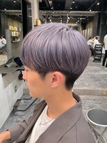 エノア 東京(ENORE) メンズ|ミディアム|ラベンダーシルバー|ハイトーンカラー