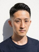 ワンワンオー バーバーショップ 長浜店(@110 BARBER SHOP) サイドパートスタイル
