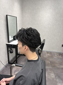 メンズサロンドットリアン(dot. lien) アップバングショート毛流れ【町田/町田駅/MEN'S】