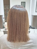 ミック ヘアアンドメイクアップ 高田店(miq Hair&Make up)&nbsp;縮毛矯正/ストレートヘア/ナチュラルストレート/ミディアム