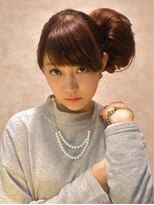 くりあ ヘアメイク Cute and girly upstylle ...