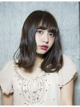 サロンドミルク 原宿(salon de MiLK) 【salon de MiLK 原宿】ダークアッシュ×ランダムカール