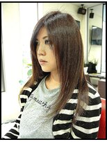 メタ(META) カット+縮毛矯正ストレート+毛髪再生プレミアムプラセンタカラー