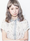10代20代外国人風ナチュラルハイトーン★シルバーグレーカラー
