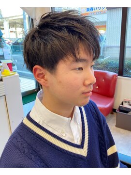 ガジロウ 美容室 蛾次郎 ショートマッシュ