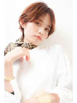 ネオリーブ チロル 横浜西口店(Neolive CiroL.) トレンド★おしゃれオレンジカラーのショートスタイル