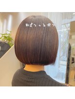 ジエクト ヴィシア(The Ect VIXIA)&nbsp;高城涼也　ぱつっとボブ×くせ毛×髪質改善