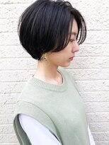 モリオ フロム ロンドン 成増店 【morio成増/玉井】黒髪 ショートボブ 丸み