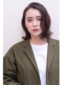 Aimee 町田　大人かきあげボブ×ラメブラウン