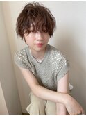 【二階堂光孝】丸みマッシュショート無造作パーマ◎小顔カット