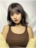 『noah ecle仲村』韓国風ニュアンスカラーくびれ外ハネボブ♪