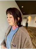 【SERO東辻井】顔まわりカット/外はねロブ/前髪