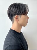 刈り上げセンターパート
