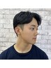 【定番メニュー】メンズカット＋シャンプー＋眉毛デザイン　   30min