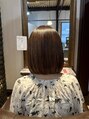 ヘアディレクション ビークス 上並榎店(HAIR DIRECTION BEECX) トステア(髪質改善)ストレートでボリュームダウン