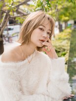 トッカ ヘアアンドトリートメント 難波店 外はねボブスタイル