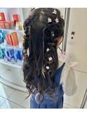 発表会ヘア☆
