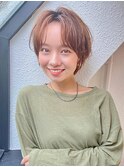センターパートショートひし形ショート30代40代