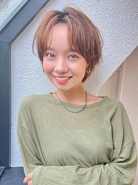 ナツヤ(NATSUYA) センターパートショートひし形ショート30代40代