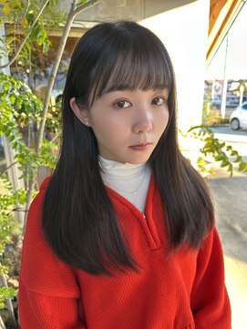 ウエストリー(WESTORY) ワイドバング/30代20代40代/黒髪ロング/髪質改善