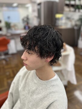 バンファミリー 北四ツ居店(Van family) メンズパーマ
