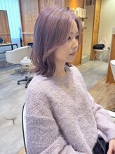 ブリーチ後のダメージもしっかりケアできる！髪質に合わせたトリートメンでダメージ補修＆ツヤ髪へ◎