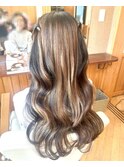 韓国風 ねじりツイン