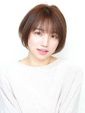 フラット 中山店(flat) バランスの良いひし形ショートボブ[中山駅]