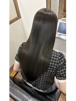 レアワンハナレ センター北美容院(lea/1 HANARE)&nbsp;透明感オリーブ × グレージュ