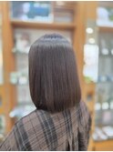 艶感ストレートボブ×自然体で大人の美しさを