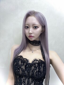 エン 栄店(enne) ココアベージュ/クラゲヘアー/ボブレイヤー/小顔/オリーブグレー