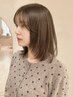 【指名不可】平日限定　韓国風小顔カット+カラー　…大宮髪質改善