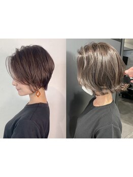 【難波3分/年中無休/9-22時】ミリ単位でこだわる顔回りのレイヤーカットが人気！あなただけのスタイルへ♪
